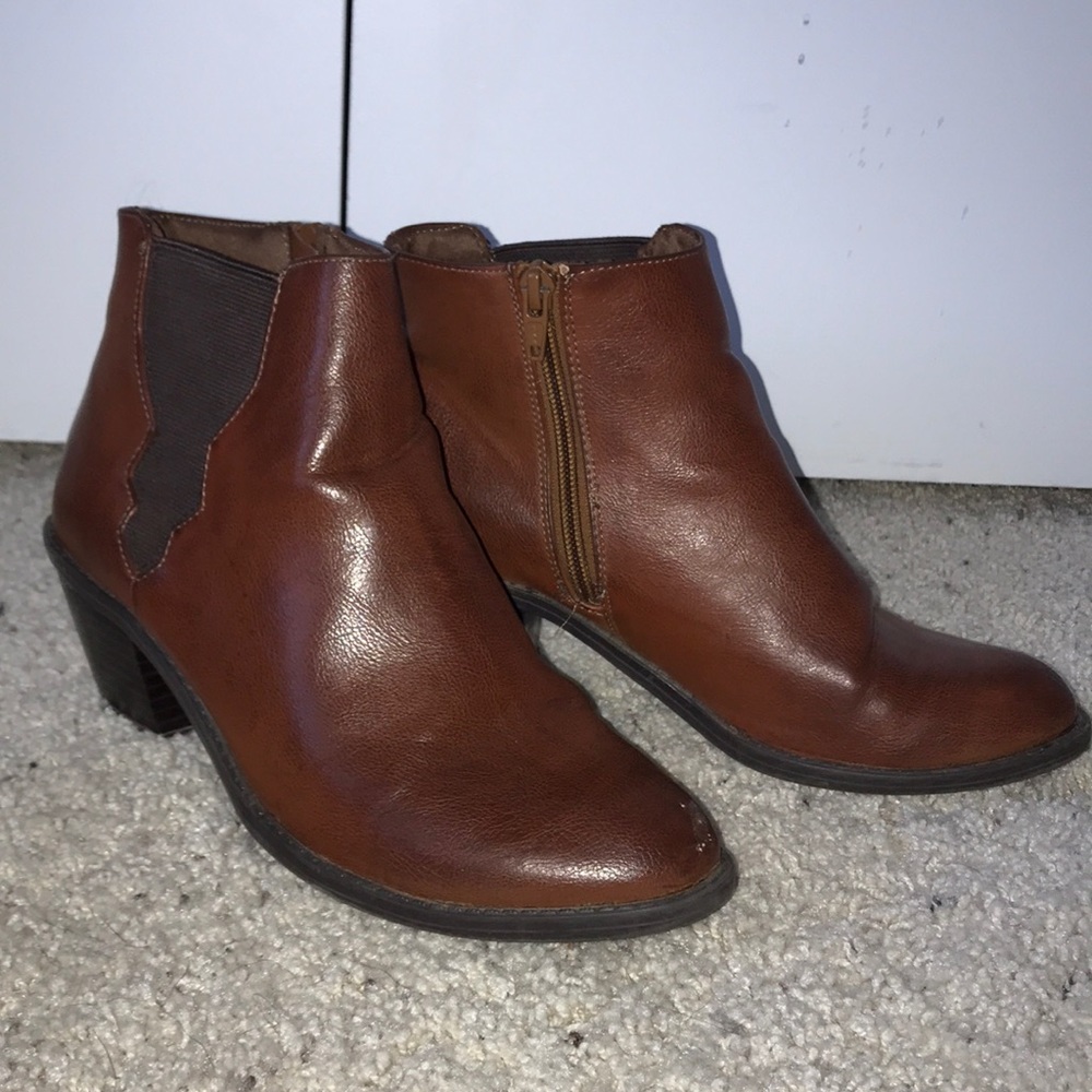 Brown Ankle Boots